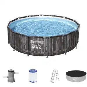 Bestway Steel Pro Max Frame Pool Komplett-Set Ø 427 x 107 cm