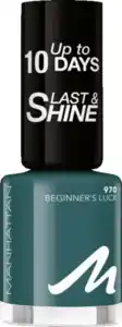 Manhattan Last & Shine Nail Polish 970 Beginners Luck, 8 ml