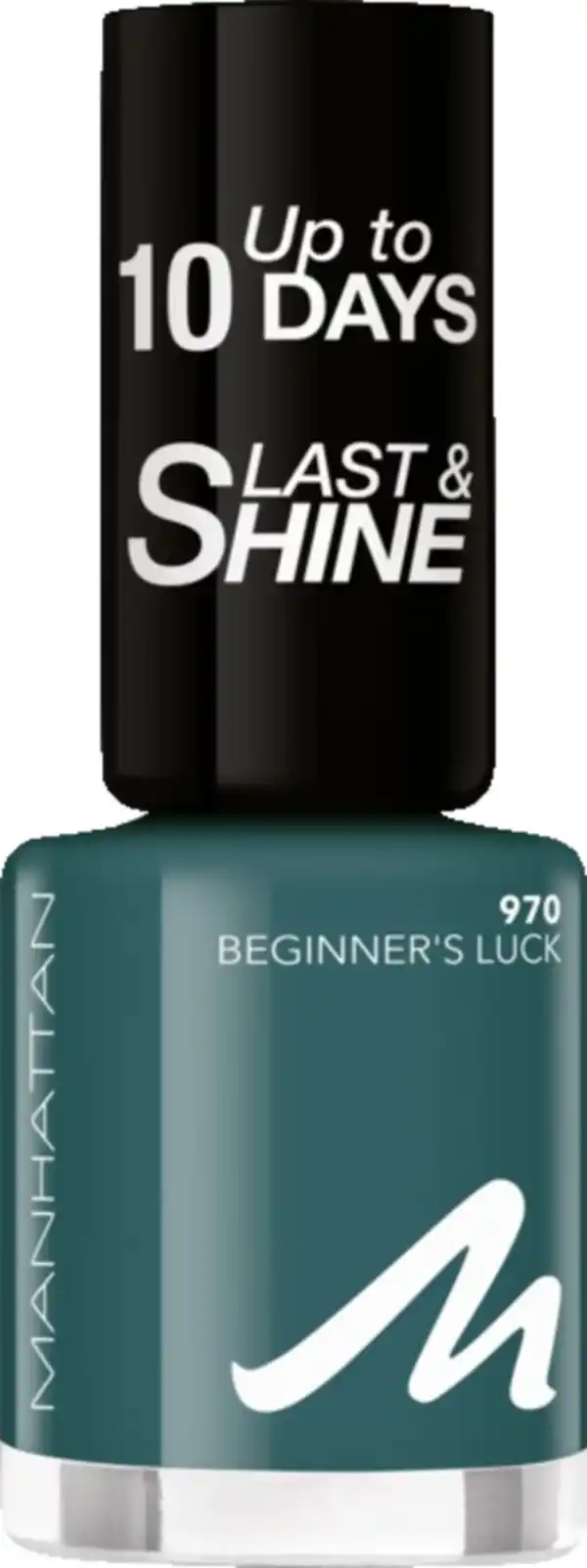 Bild 1 von Manhattan Last & Shine Nail Polish 970 Beginners Luck, 8 ml