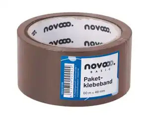 novooo Paketklebeband 48mmx60m braun