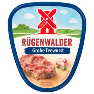 Rügenwalder Mühle Rügenwalder Teewurst grob 125g