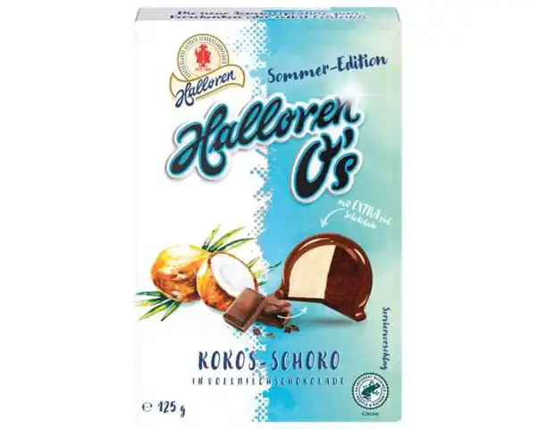 Bild 1 von Halloren O´s 125g Kokos & Schoko