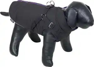 Nobby Hundemantel Sobak 2in1 schwarz-lila