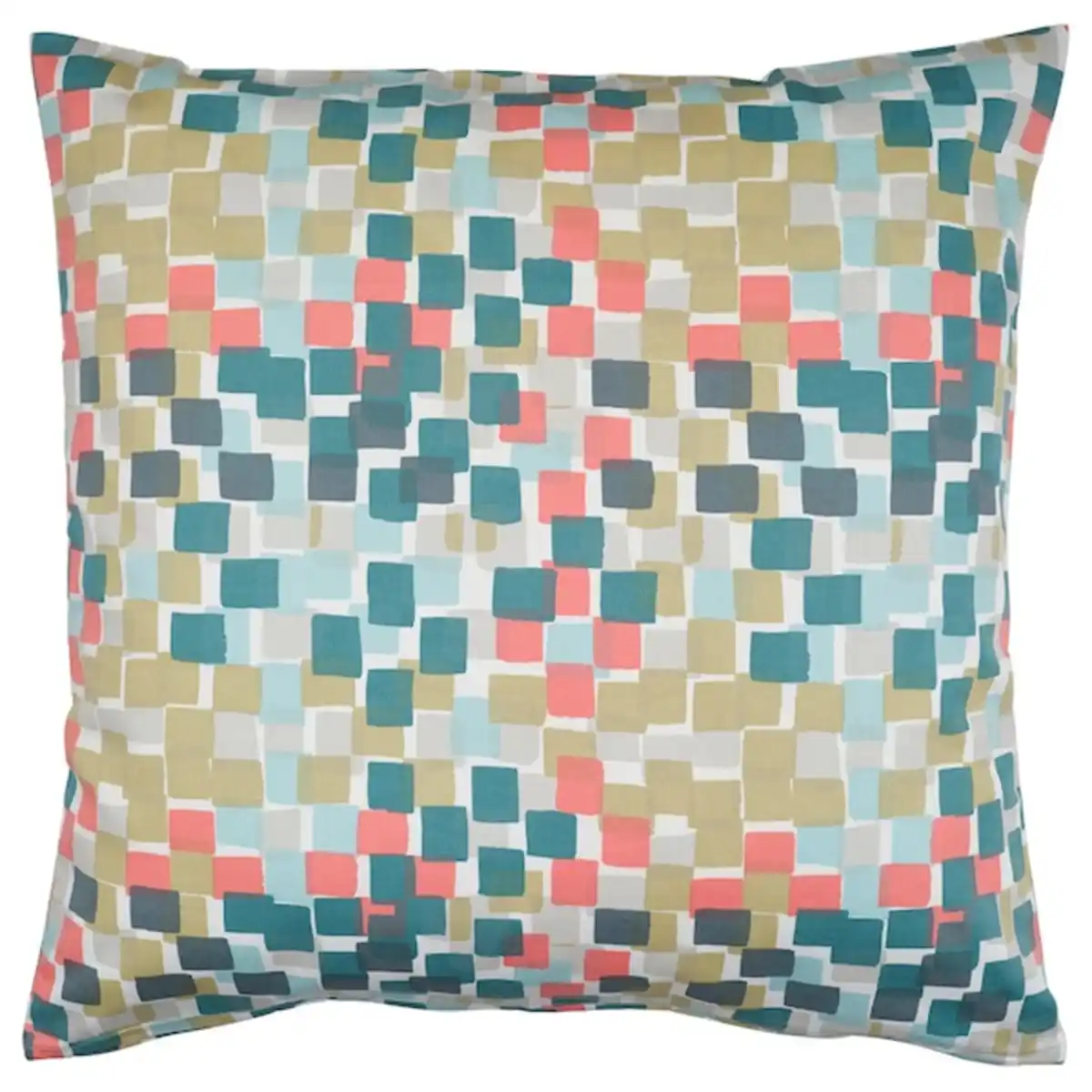 Bild 1 von GAFFELBRÄKEN Kissenbezug, weiß/dunkelgrautürkis 65x65 cm