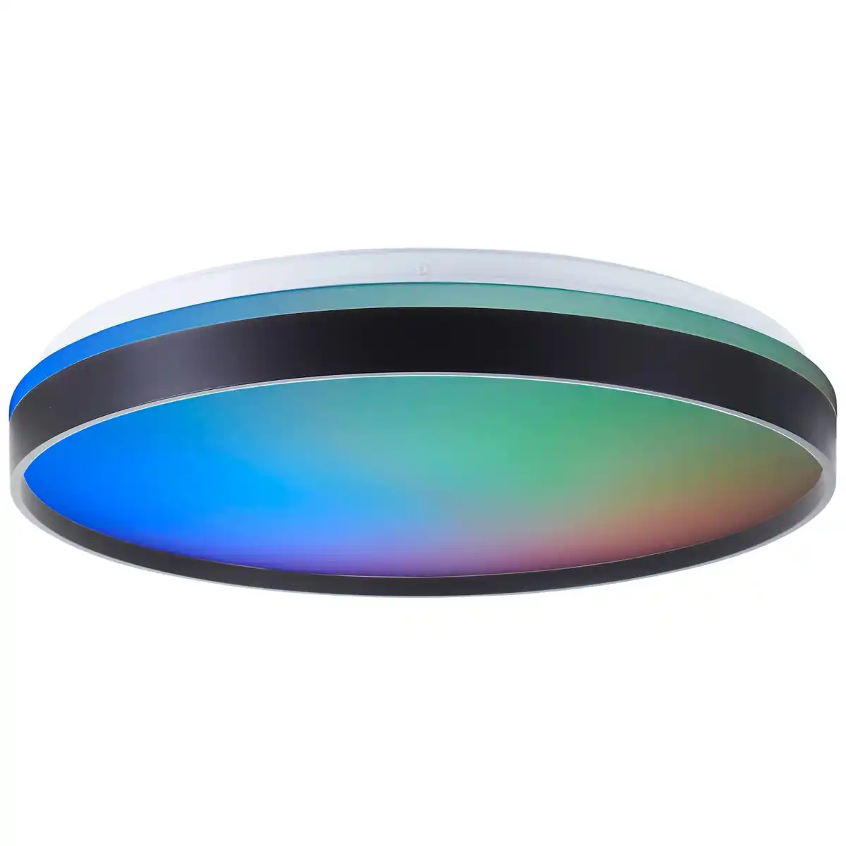 Bild 1 von Brilliant LED-Deckenleuchte Britt RGB + CCT Ø 48 cm Weiß/Schwarz