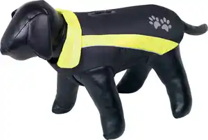 Nobby Hundemantel Sabi Rückenlänge 44 cm, schwarz senf