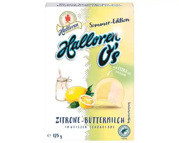 Bild 1 von Halloren O´s 125g Zitrone-Buttermilch