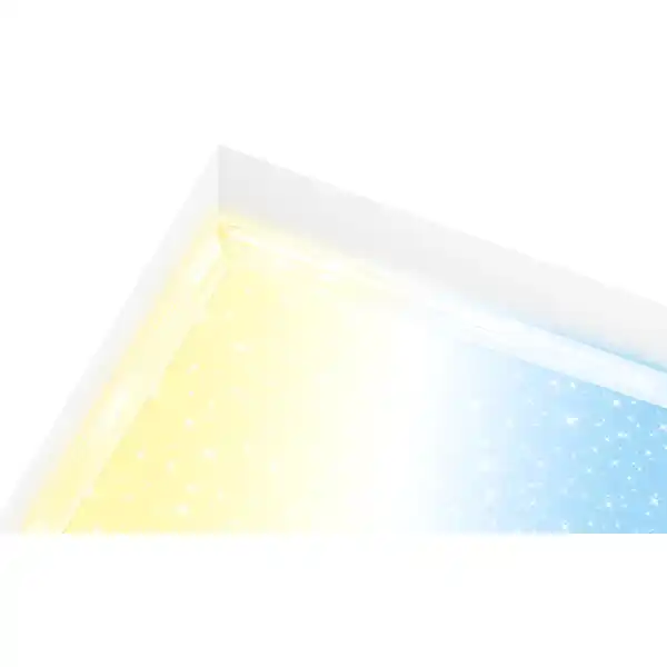 Bild 4 von Brilo CCT LED Panel 21 W Sternenhimmel Rahmenlos mit Leuchtkante 38 cm Weiß