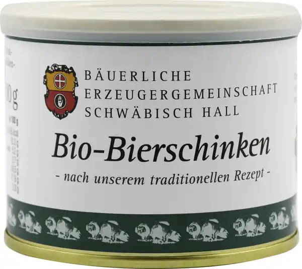 Bild 1 von Bäuerliche EZG Schwäbisch Hall Bio-Bierschinken 200G