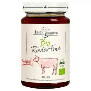 Jürgen Langbein Bio Rinder-Fond 400ml