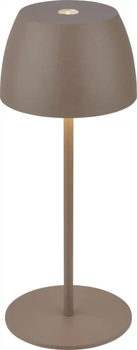 Bild 1 von Dika LED Akku-Tischleuchte Serina Mini Touch umbrasand 20 x 8 cm warmweiß