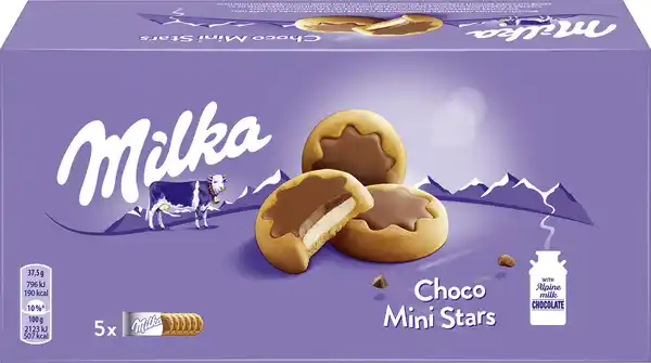 Bild 1 von Milka Choco Mini Stars 185G