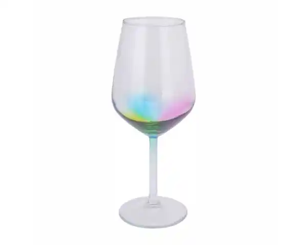 Bild 1 von Weinglas 490ml Regenbogenfarben