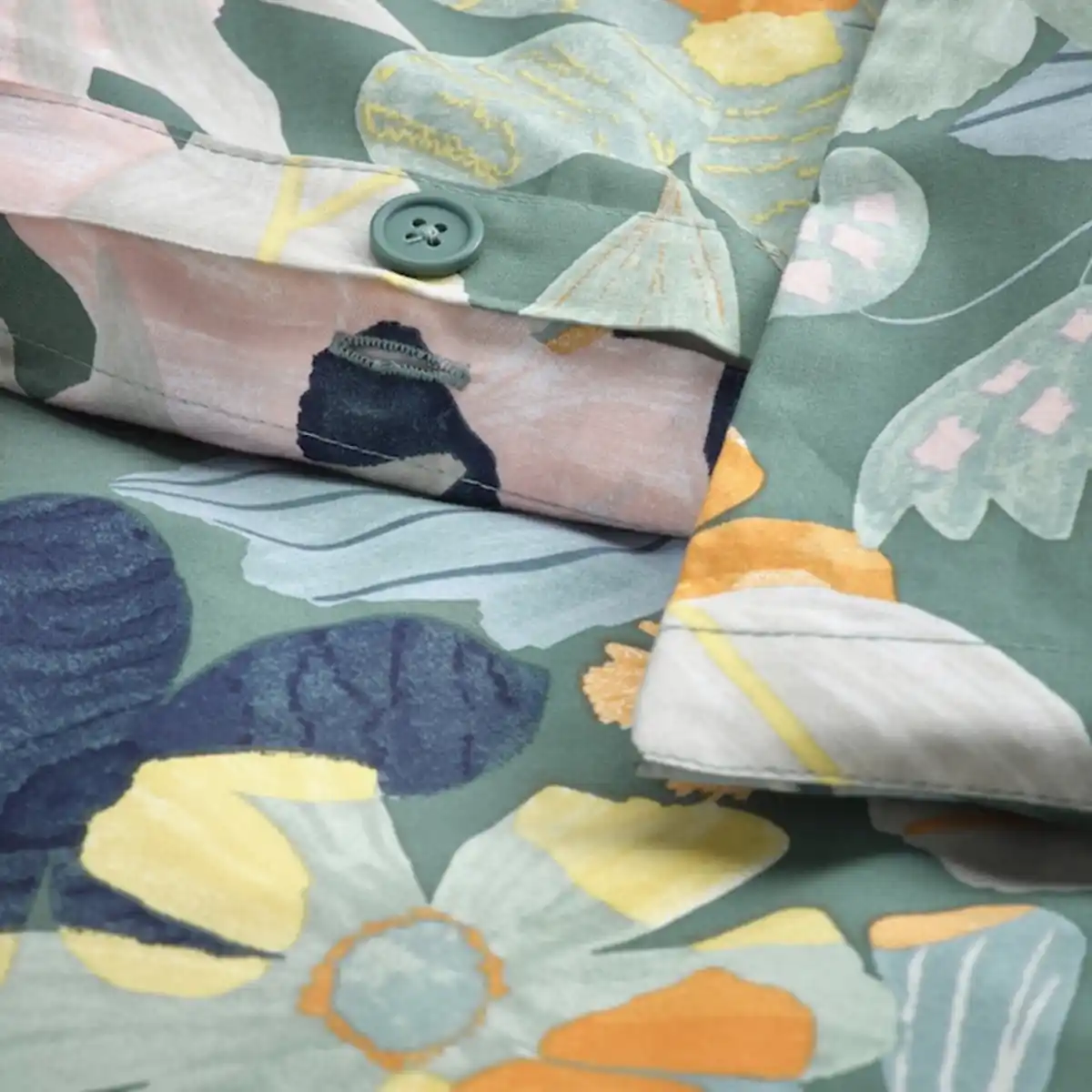 Bild 3 von FÄLTGRÄSMOTT Bettwäsche-Set, 2-teilig, bunt/Blumenmuster 140x200/80x80 cm