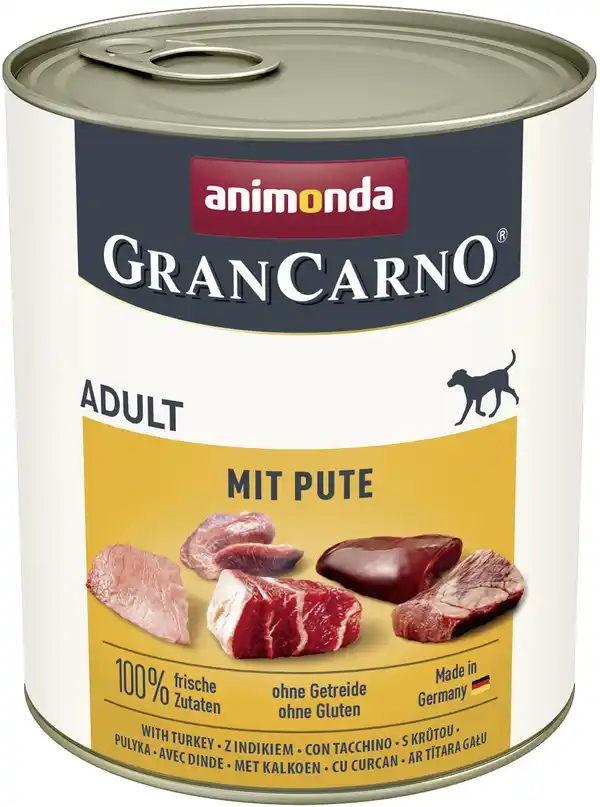 Bild 1 von Animonda GranCarno Hundenassfutter Adult Pute 800 g