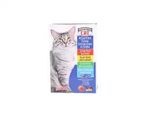 Perfecto Cat Katzenfutter Multipack Feine Stücke in Soße 12x 100 g