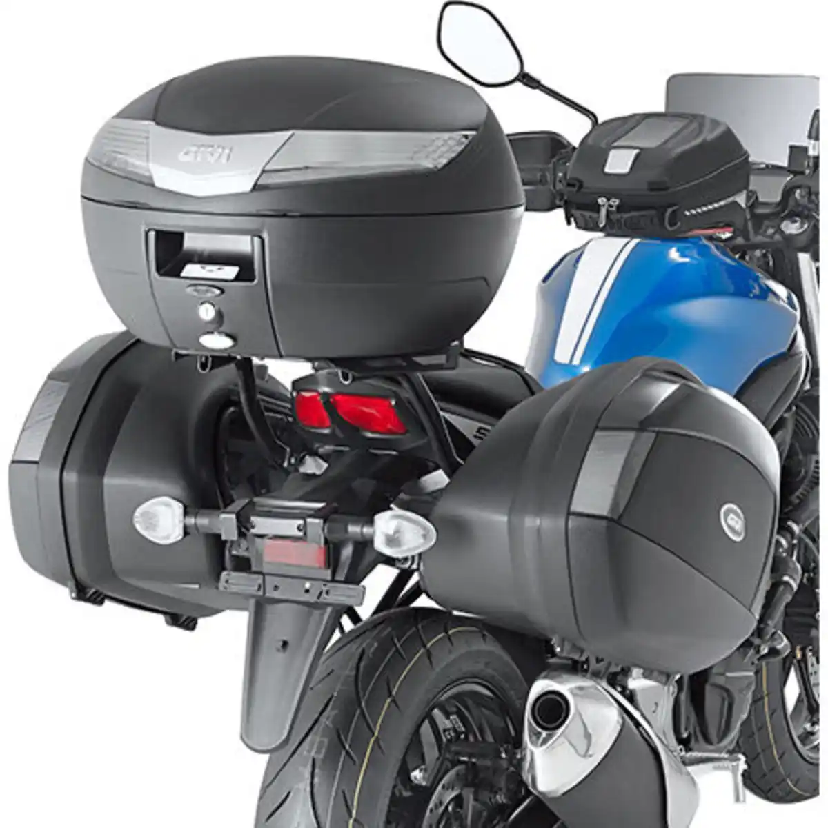 Bild 3 von Givi Monokey® Topcase V40NT Tech schwarz/getönt 40 Liter