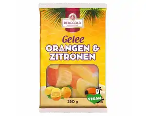 Berggold Gelee Orangen+Zitronen 250g gezuckert