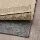 Bild 4 von LANDSVÄG Teppich Kurzflor, elfenbeinweiß 60x90 cm