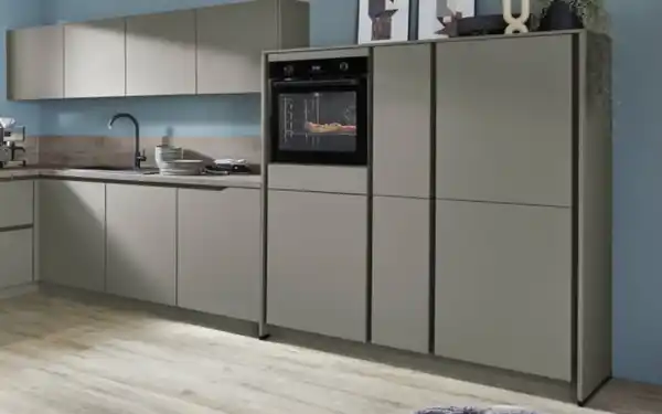 Bild 4 von Nobilia - Einbauküche Esilia, taupegrau, inkl. Siemens Elektrogeräte