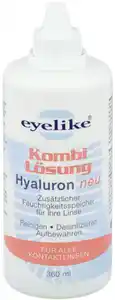 eyelike Kombi Lösung Hyaluron für weiche Kontaktlinsen 360ML