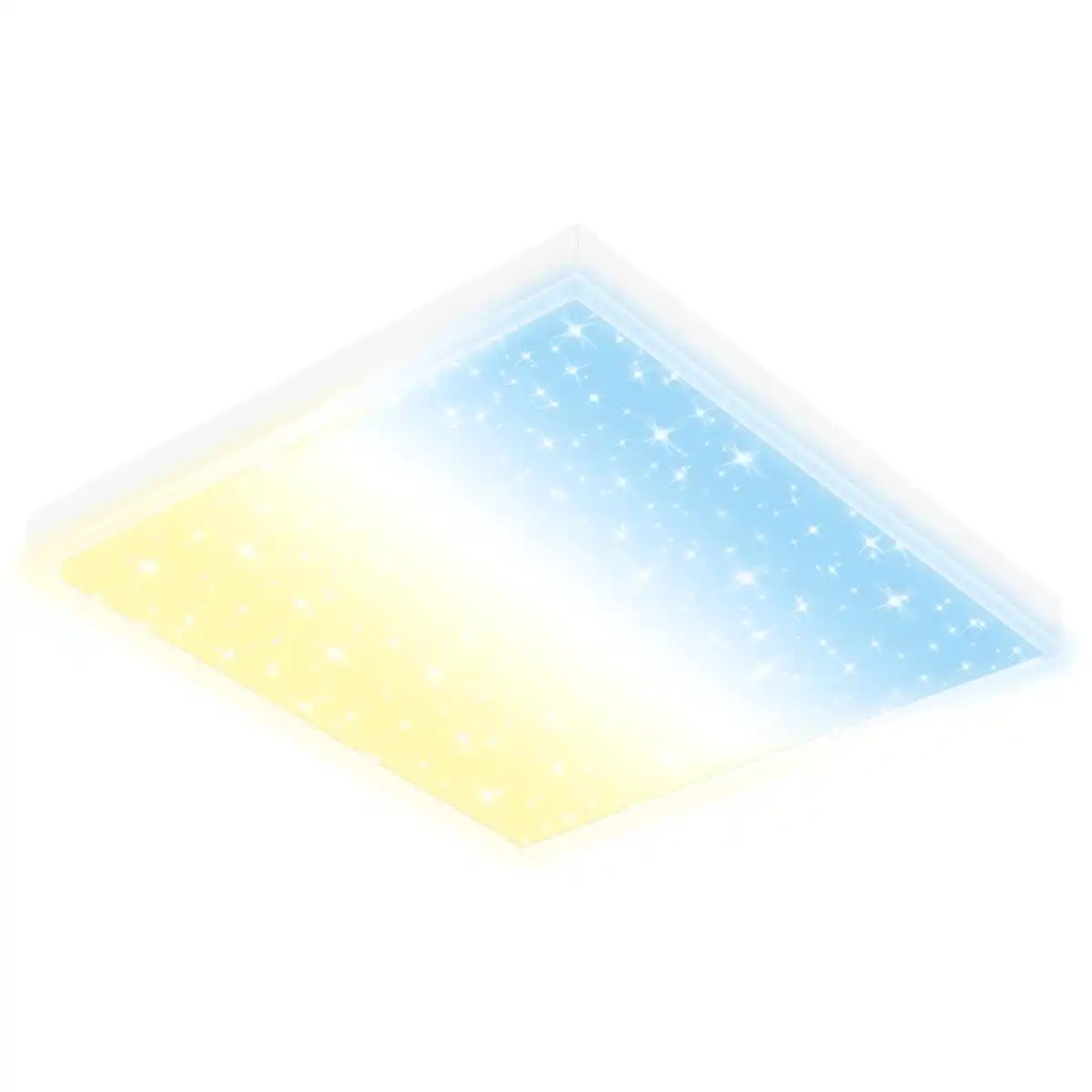 Bild 2 von Brilo CCT LED Panel 21 W Sternenhimmel Rahmenlos mit Leuchtkante 38 cm Weiß