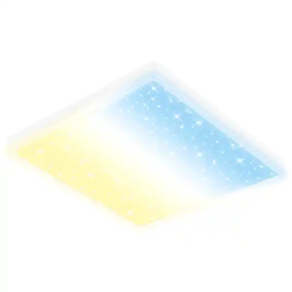 Bild 2 von Brilo CCT LED Panel 21 W Sternenhimmel Rahmenlos mit Leuchtkante 38 cm Weiß