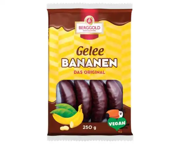 Bild 1 von Berggold Gelee Bananen 250g