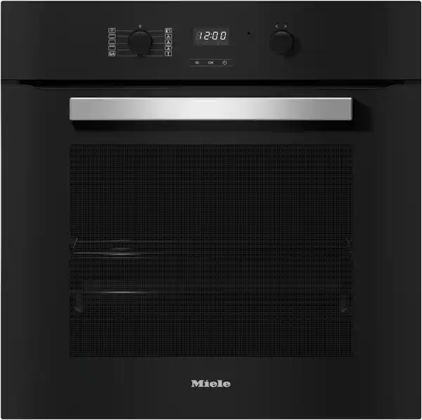 Bild 1 von H 2455 B Active Einbaubackofen obsidianschwarz / A+