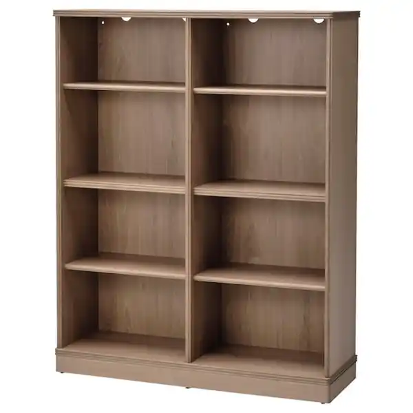 Bild 1 von LANESUND Bücherregal, graubraun 121x37x152 cm