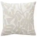 Bild 1 von GRÖNKNAVEL Kissenbezug, beige weiß/für draußen drinnen 50x50 cm