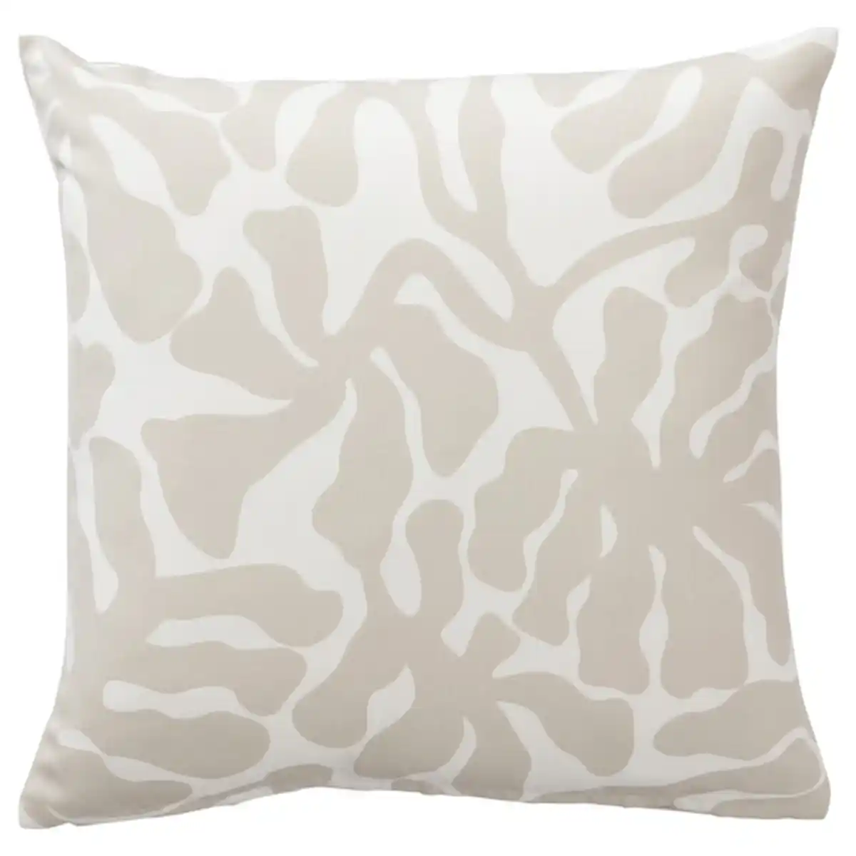 Bild 1 von GRÖNKNAVEL Kissenbezug, beige weiß/für draußen drinnen 50x50 cm