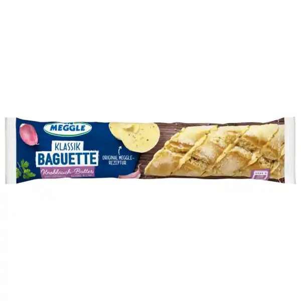 Bild 1 von Meggle Klassik Baguette Knoblauch-Butter 160g