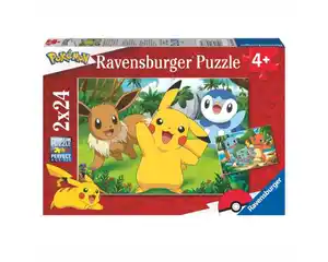 Pokemon Puzzle Ravensb. 2x24 Teile