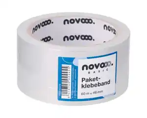 novooo Paketklebeband 48mmx60m transparent