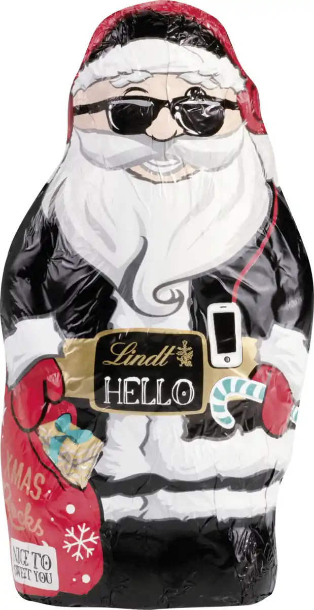 Bild 1 von Lindt HELLO Weihnachtsmann, 80 g