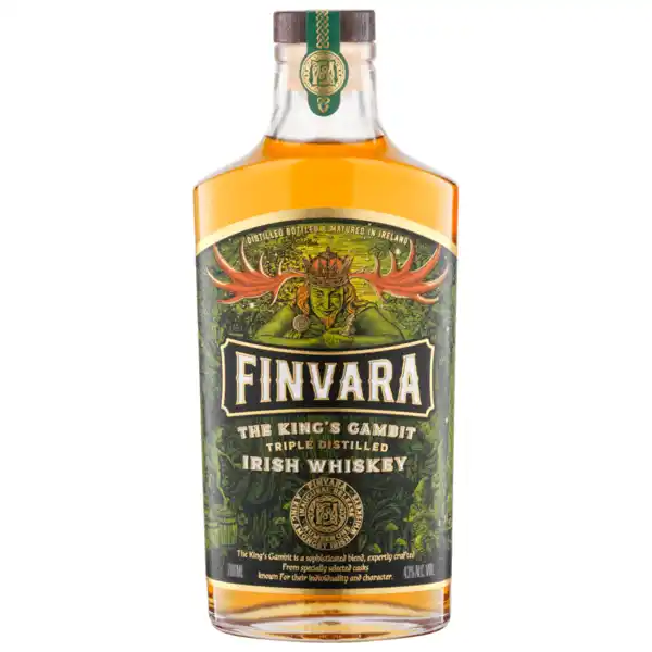 Bild 1 von Finvara The King's Gambit Triple Distilled Irish Whiskey 0,7l