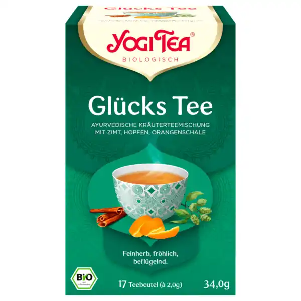 Bild 1 von Yogi Tea Bio Glücks Tee 34g 17 Beutel