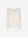 Bild 1 von Damen Langarmshirt - Rippstrick - beige