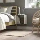 Bild 3 von LANDSVÄG Teppich Kurzflor, elfenbeinweiß 60x90 cm