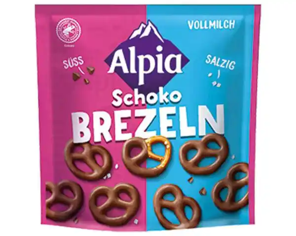 Bild 1 von Alpia Schoko Brezeln 140g