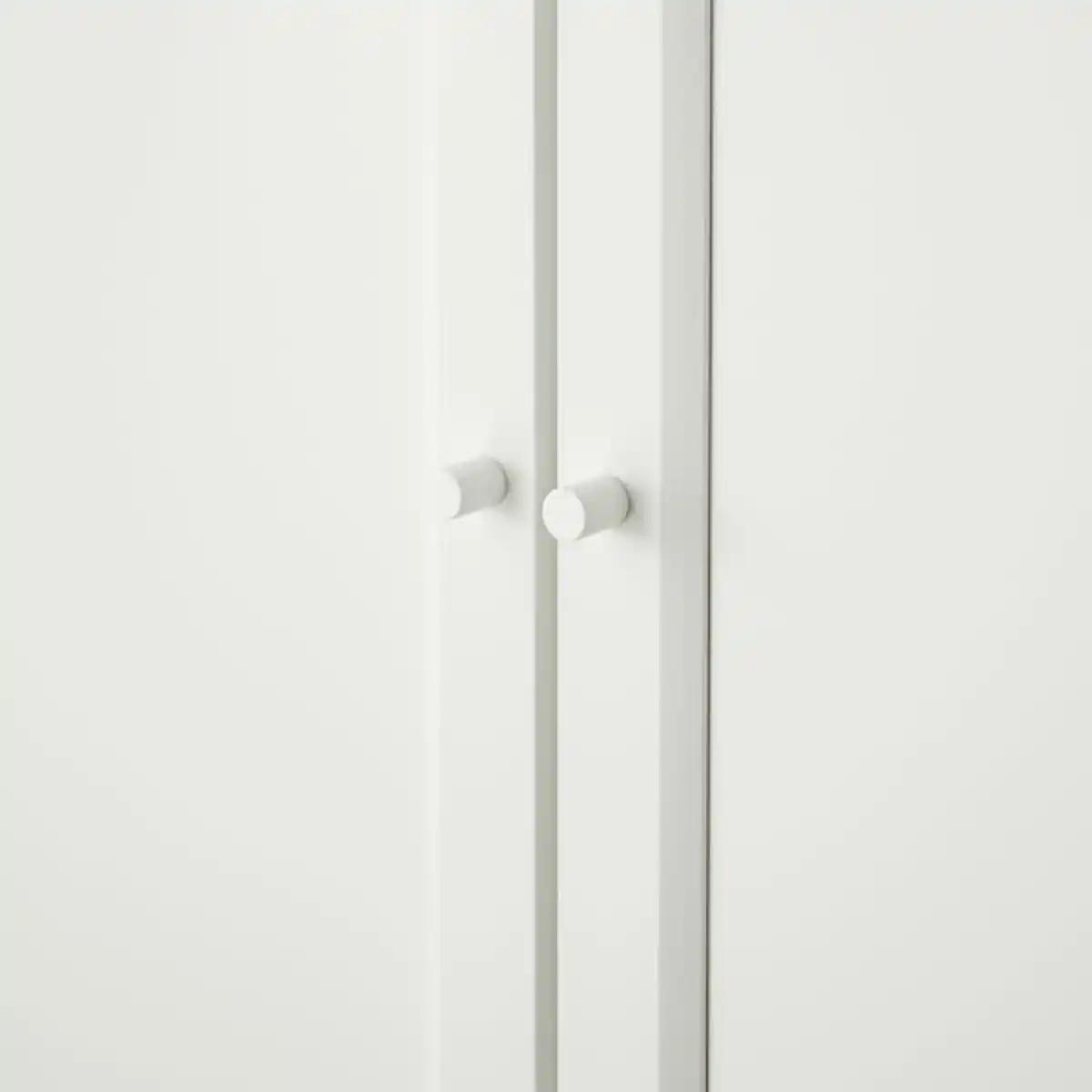 Bild 4 von BILLY / OXBERG Bücherregal mit Türen, weiß 80x30x106 cm