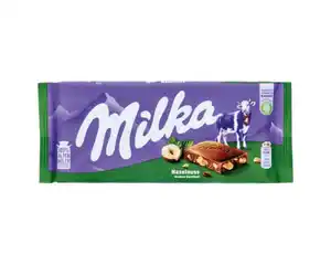 Milka Schokoladentafel mit Haselnuss 100 g