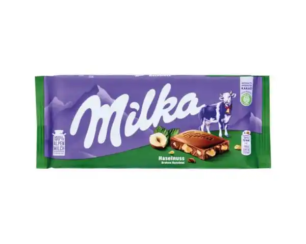 Bild 1 von Milka Schokoladentafel mit Haselnuss 100 g