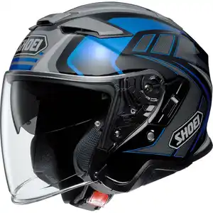 Shoei J-Cruise II Blau Jethelm