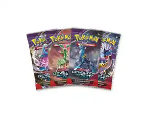 Pokémon Boosterpack 10 Sammelkarten Gewalten der Zeit