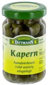 Dittmann Kapern mild-würzig eingelegt 90G