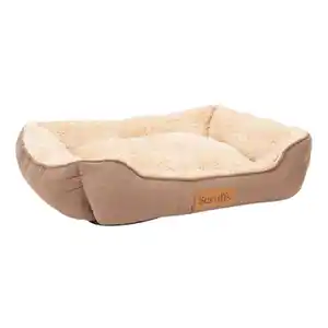 Scruffs Cosy Box Bett Karamellbraun L