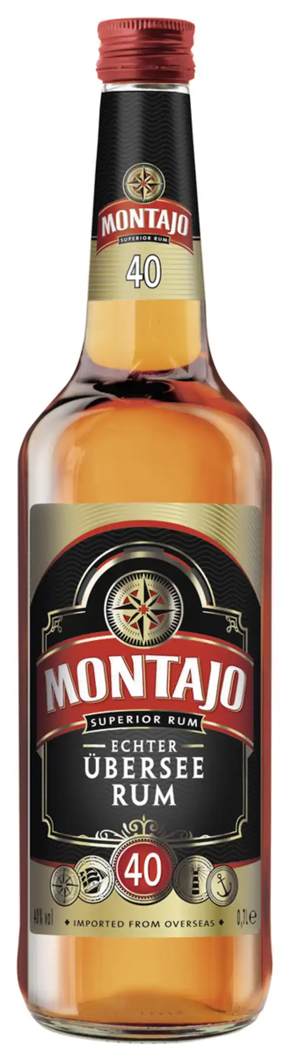 Bild 1 von Montajo Echter Übersee Rum 0,7L