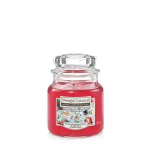 Yankee Candle Duftkerze Home Inspiration Kleines Glas The Night Before Christmas 104 g, rot